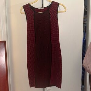 Bailey44 red and black dress